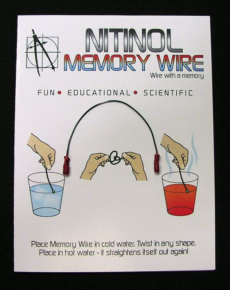 سیم حافظه دار نیتینول Nitinol Alloy Memory Wire - Image 3